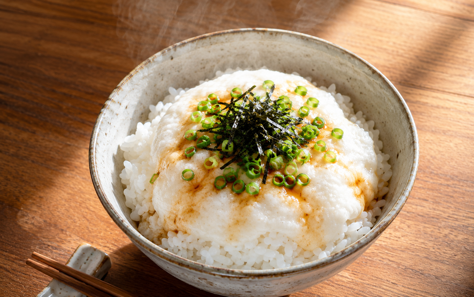 とろろごはん